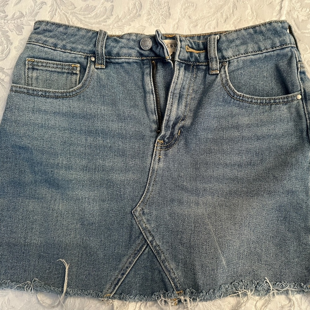 Pacsun denim skirt